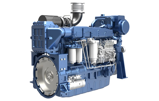 China Weichai WD12 series marine diesel engine (220-294kW) factory